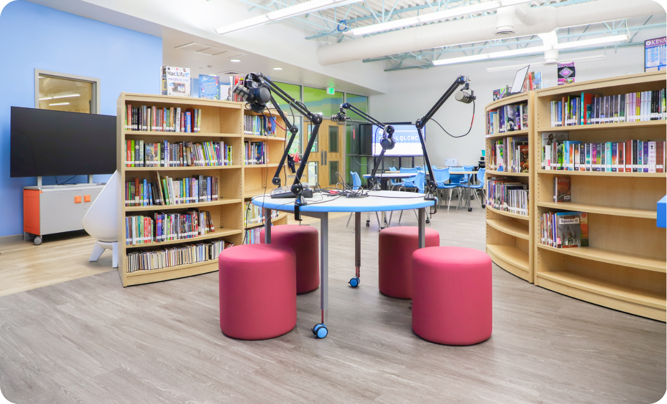 Flexible learning environment for students and educators