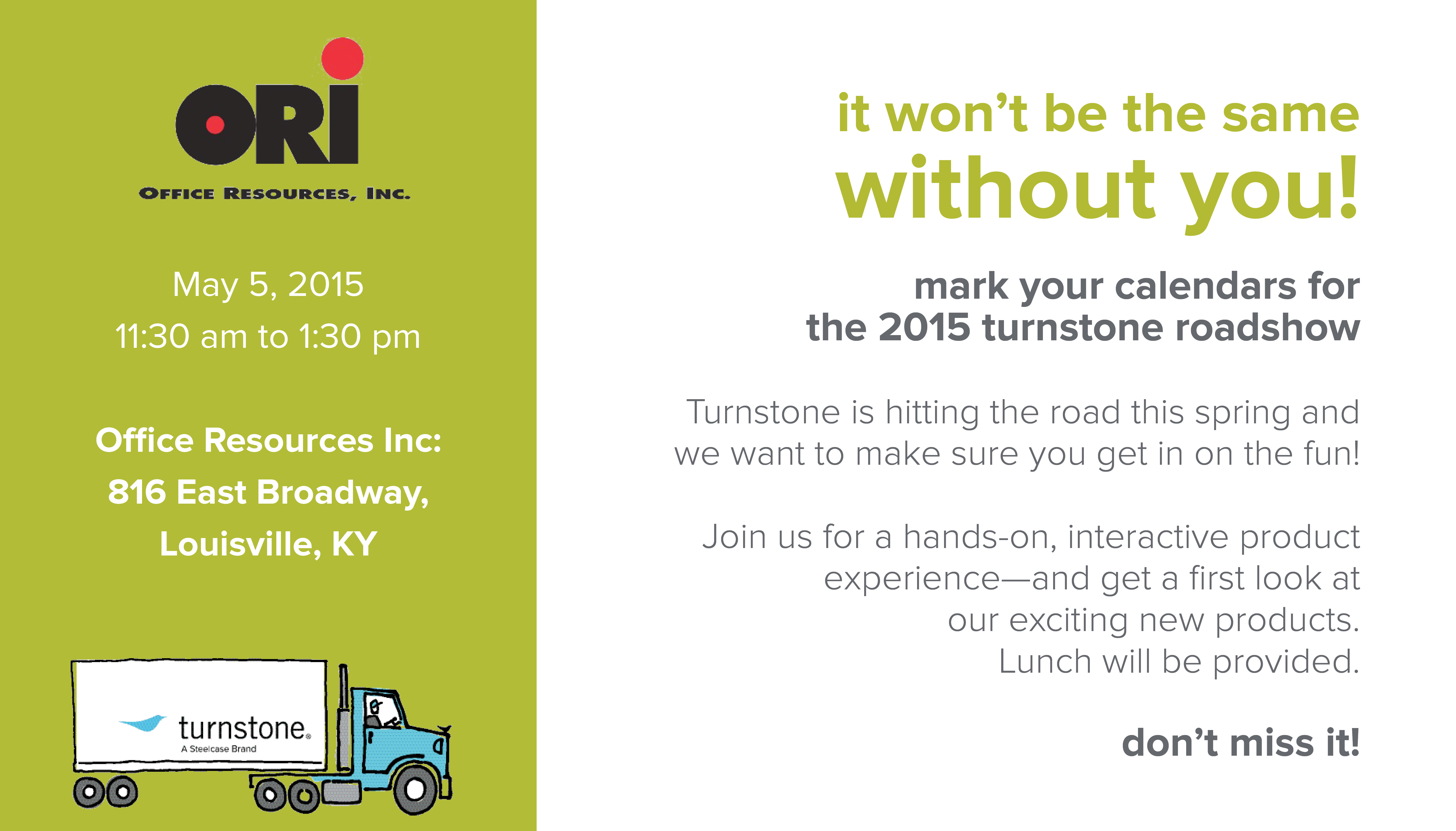 Turnstone Roadshow