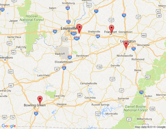Map of Bowling Green