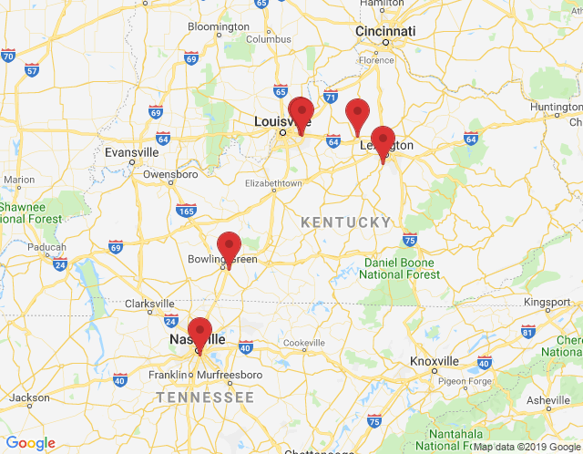 Map of Bowling Green